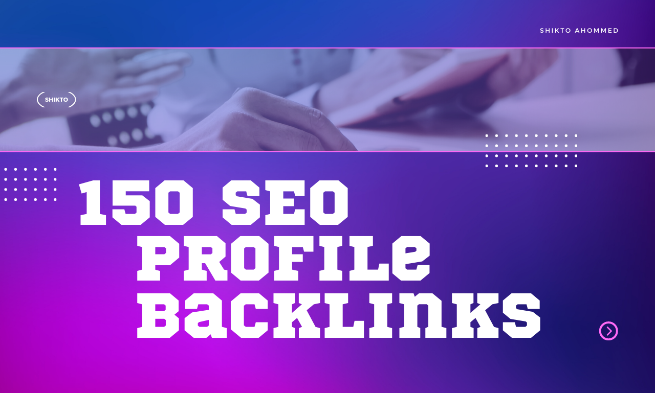 I will create live 150 social profile backlinks for effective SEO