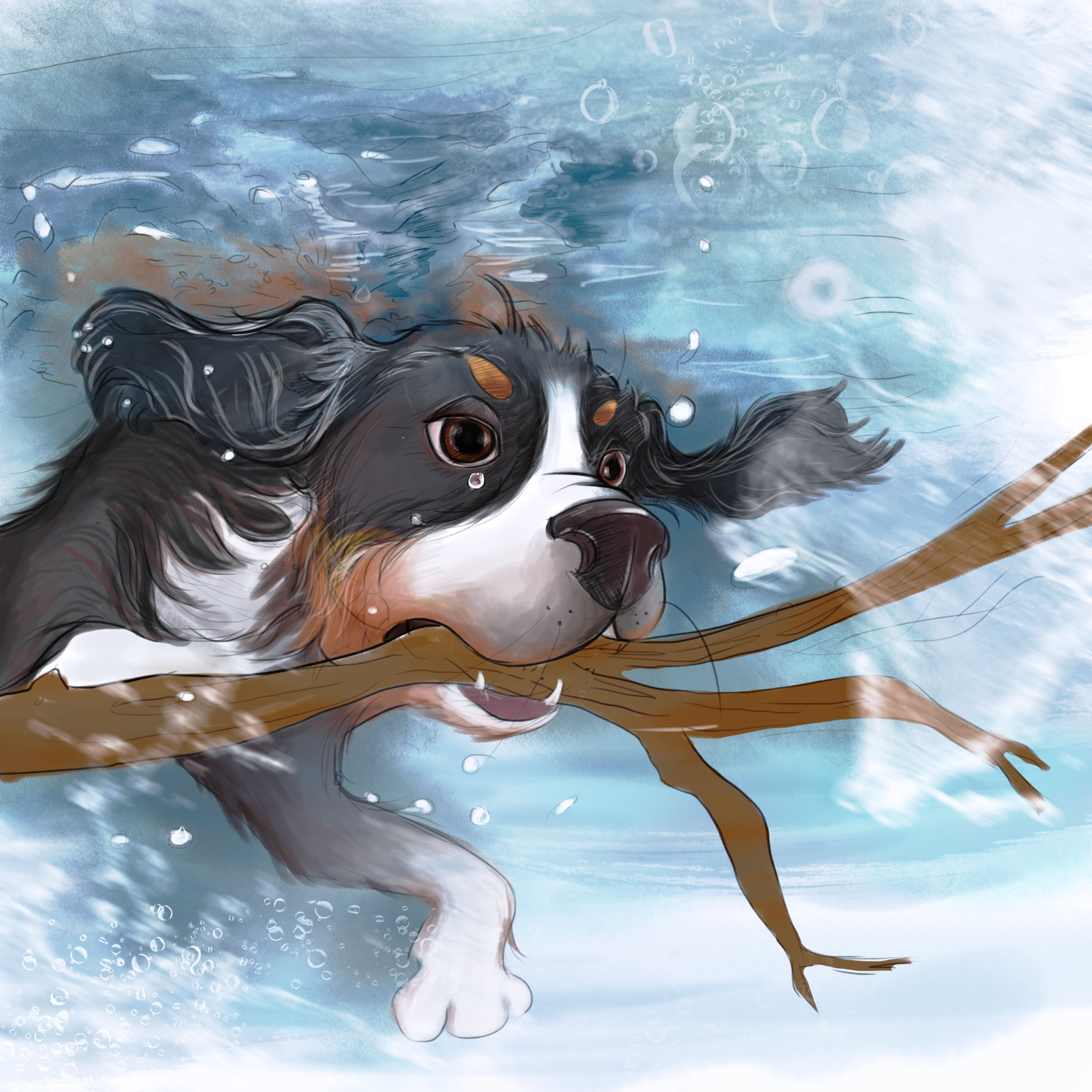 Superb illustrations converting thoughts in to live art