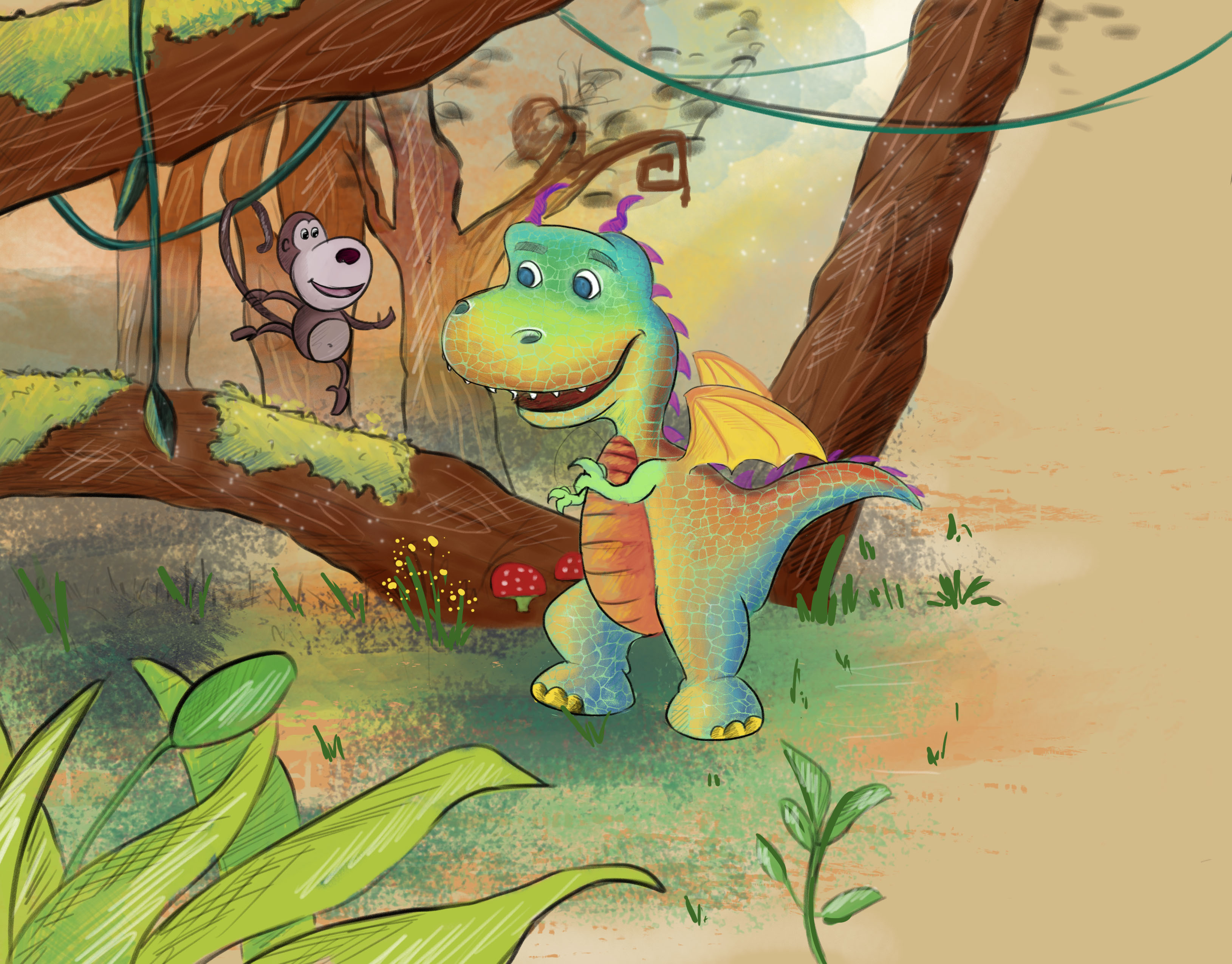 Superb illustrations converting thoughts in to live art