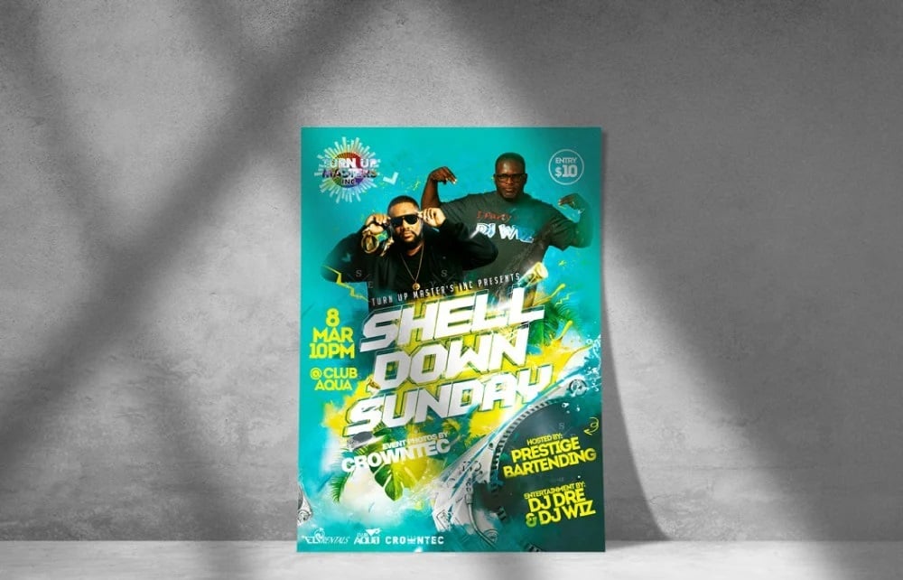 You will get a eye catching flyer