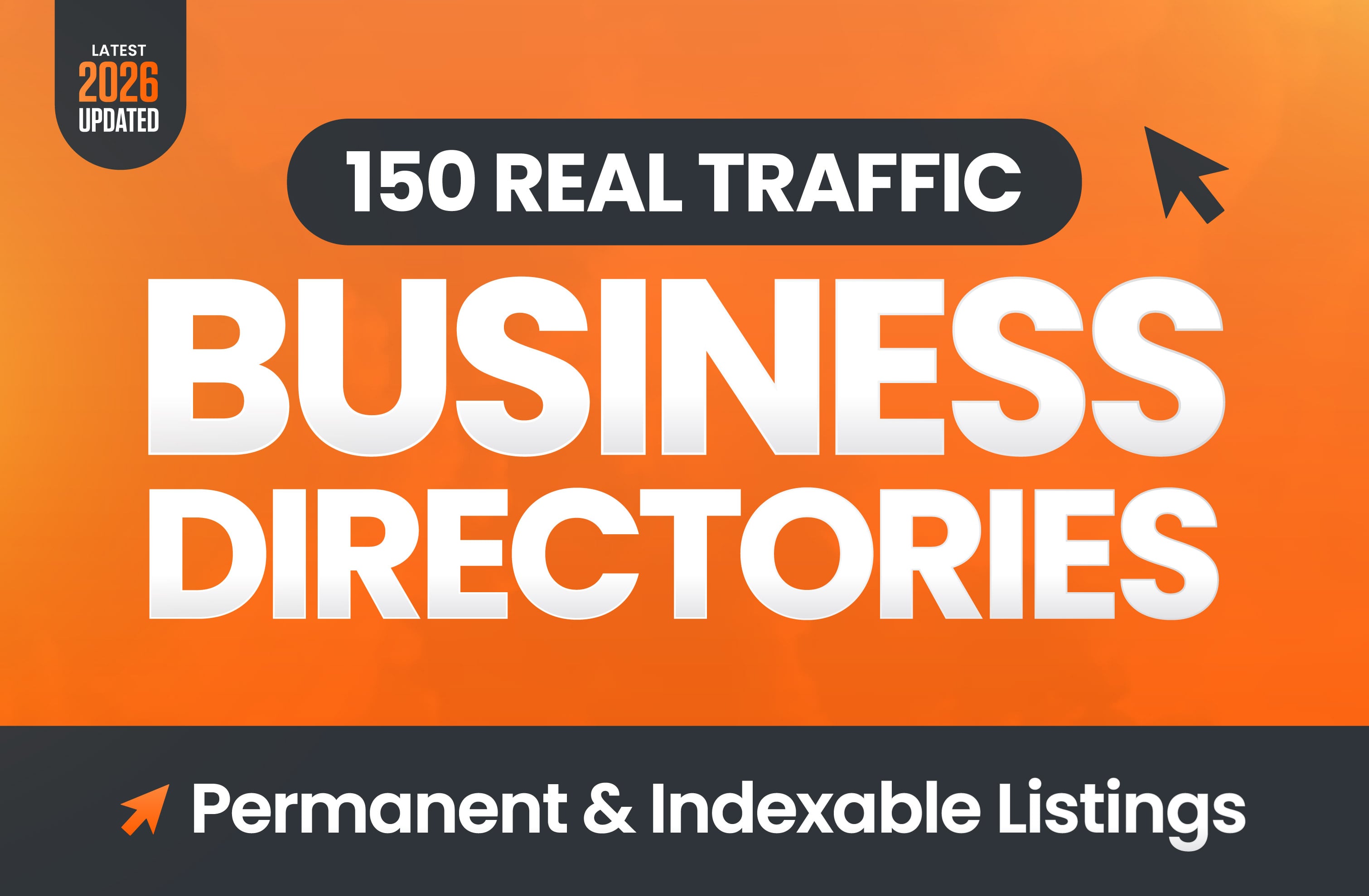 150 Real Traffic Business Directories - Permanent & Indexable High-Authority Listings