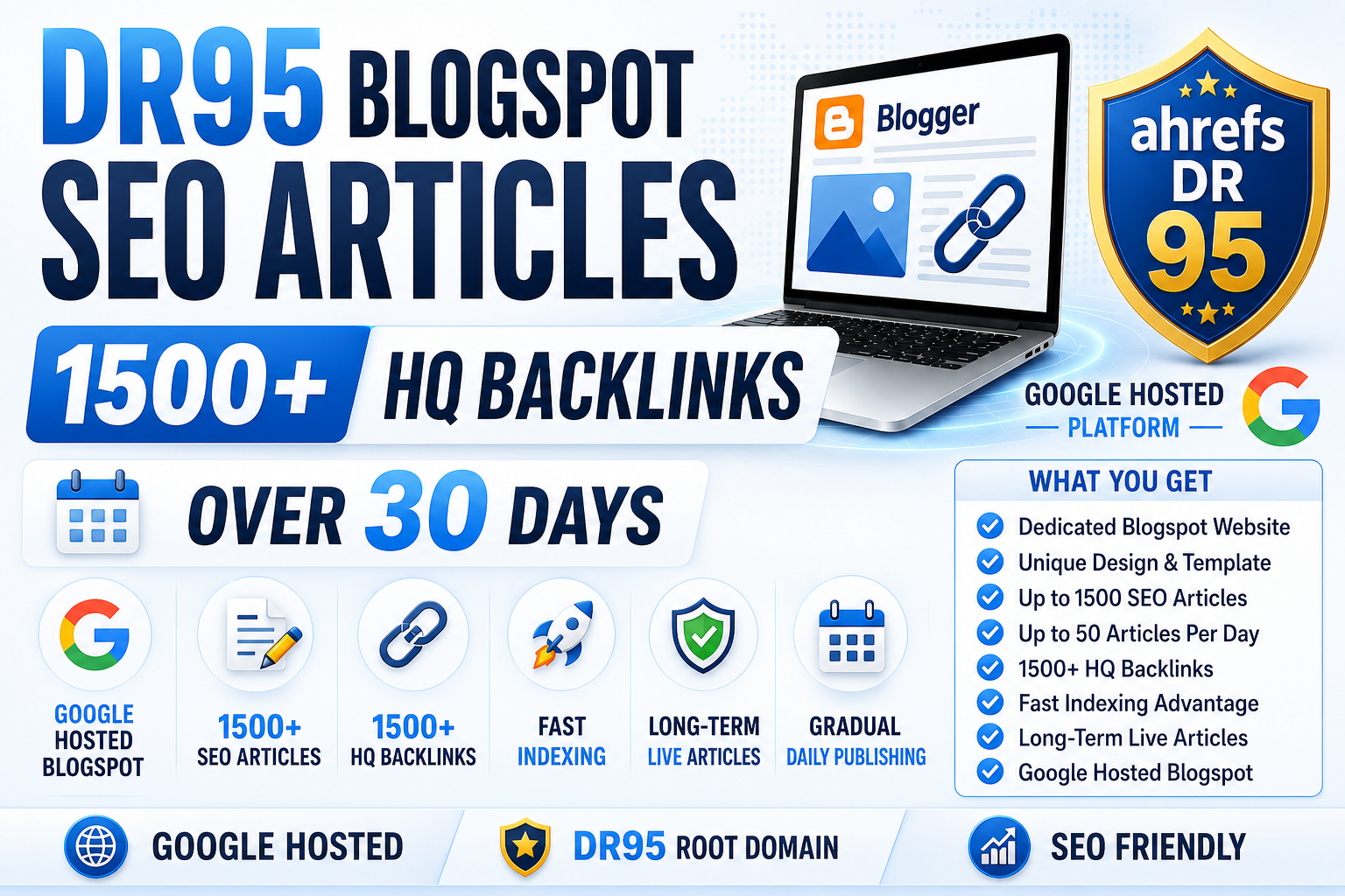 DR95 1500+ SEO Articles With 1500+ HQ Backlinks Over ...