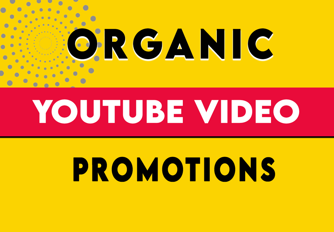  Do YouTube video Promotion & marketing 
