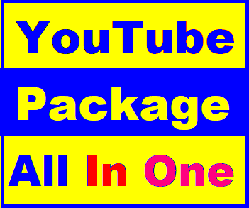 YouTube Package Promotion All In One Services Instantly Delivery