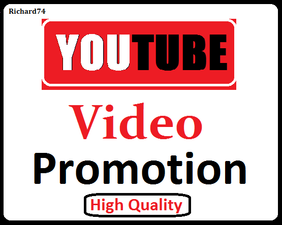 YouTube Videos Promotion High Quality And Fast Delivery just 