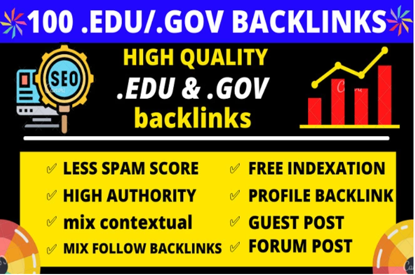 102 ED0 & G0V High Universitie Domain Authority Trusted Backlinks