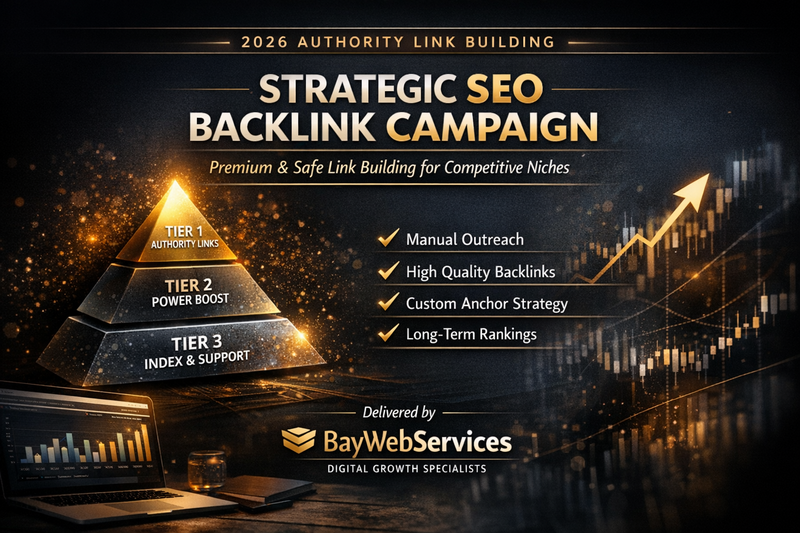 I Will Build High-Quality Tiered Backlinks for Any Niche (Safe 2026 SEO Strategy)