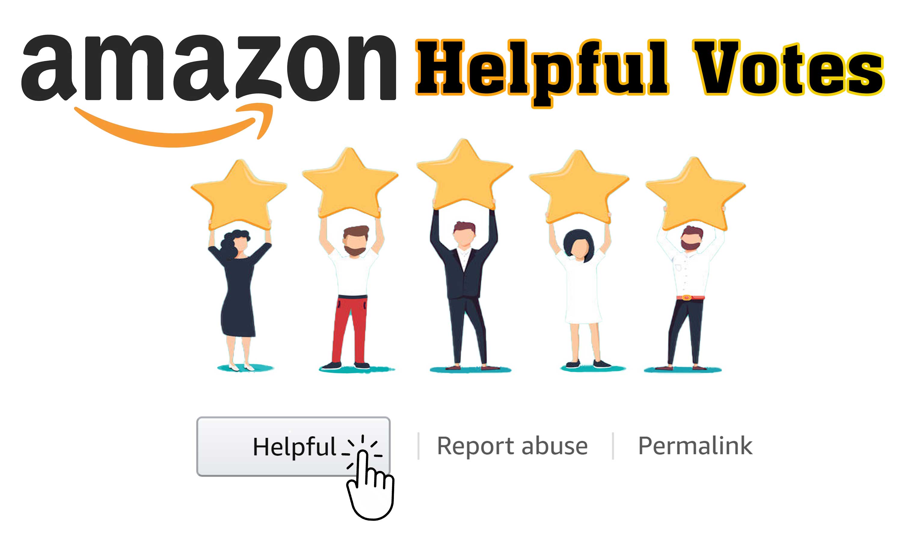 Manually Post 100 Amazon Helpful votes from Verified Accounts 