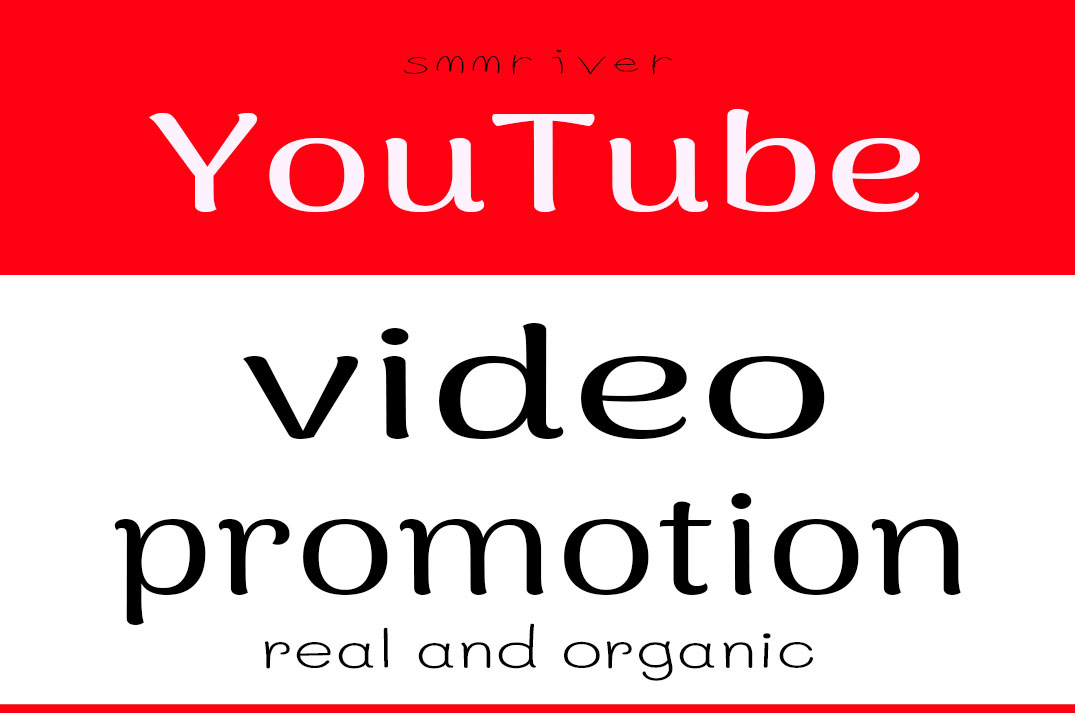 YouTube Video Promotion From Real Audience Very Fast