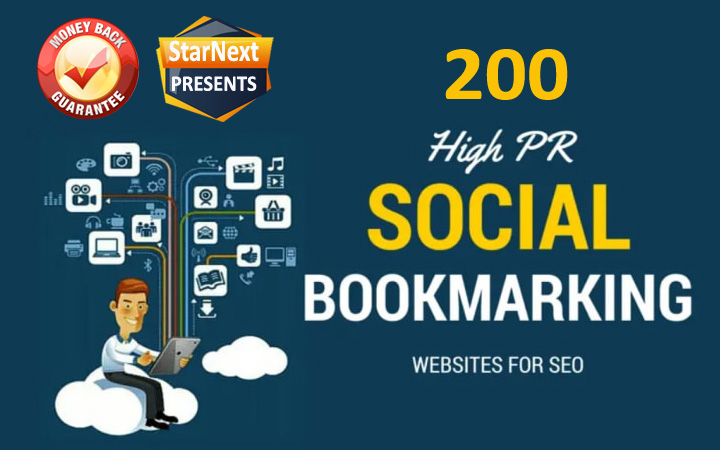 Special Offer 200 High Authority Social Bookmarking Backlinks on High DA PA Websites Increase Google