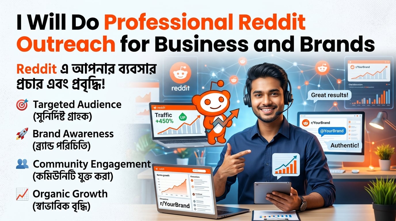 I Will Do Professional Reddit Outreach for Business and Brands