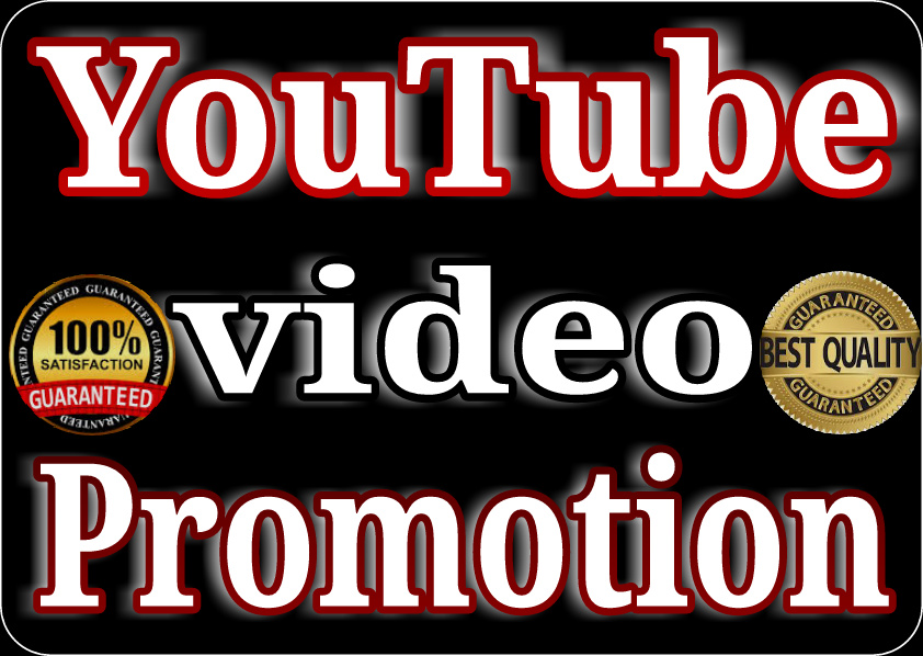 Seo for YouTube video marketing promotion via world wide real users