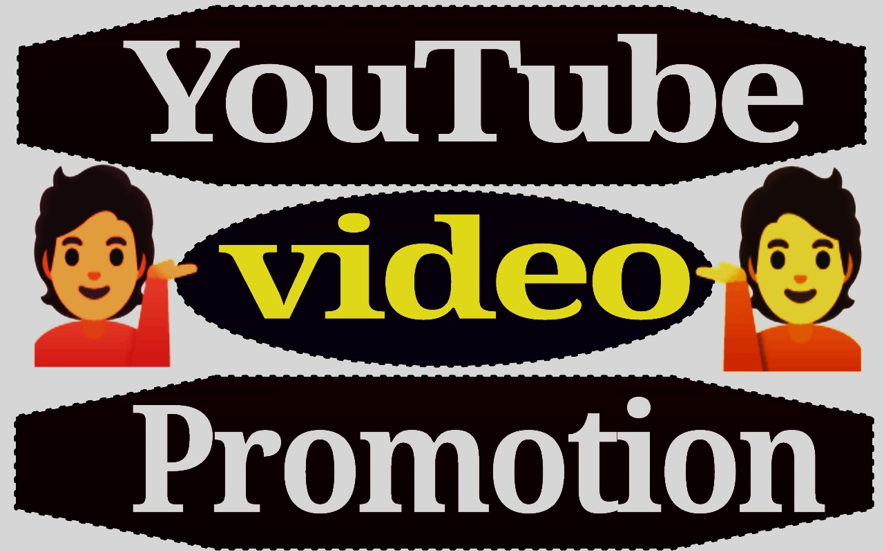 YouTube video marketing via world wide real users