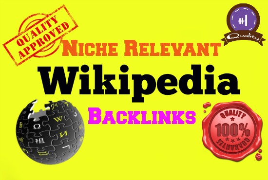 Wikipedia Backlink Niche Relevant 100% Guaranteed
