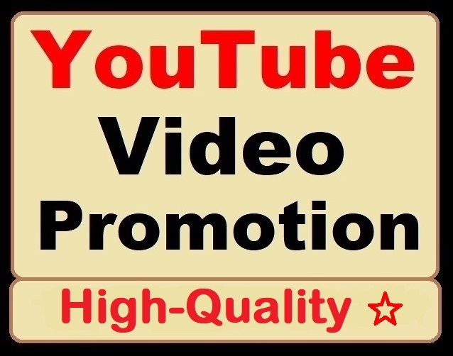 YouTube Video Organic Boost High Quality Marketing