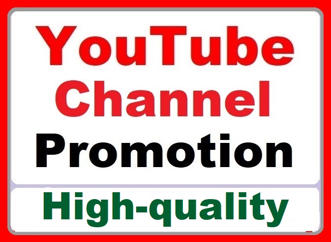 YouTube Promotion and Other Services High quality