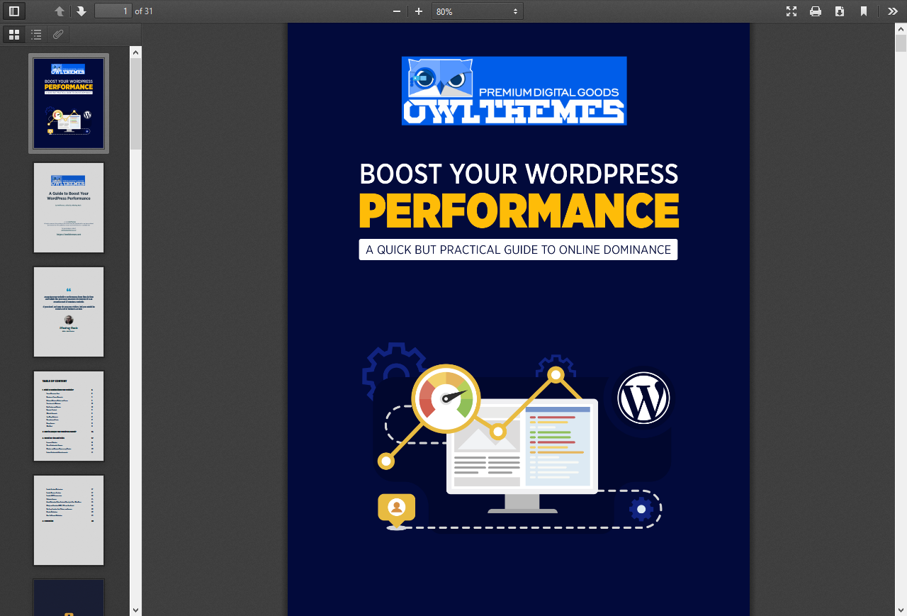 improve your WordPress Performance