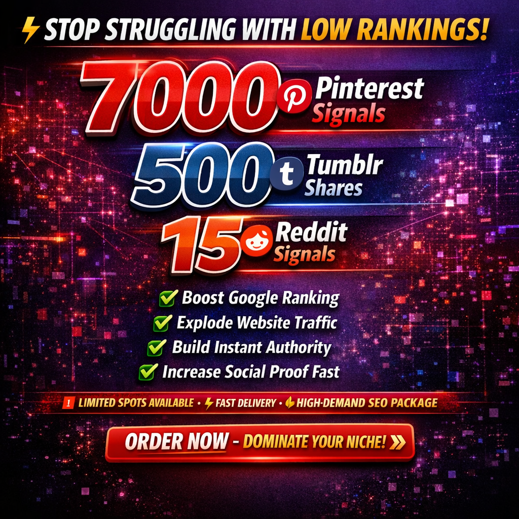 7500 signals | Boost Website visitor, Authority & Google Ranking