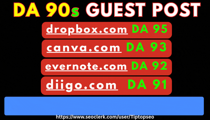 I will Skyrocket Your Rankings with DA 90+ Guest Post Backlinks!
