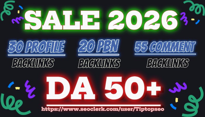 I will create 105 high authority powerful Profile, PBN and Comment backlinks