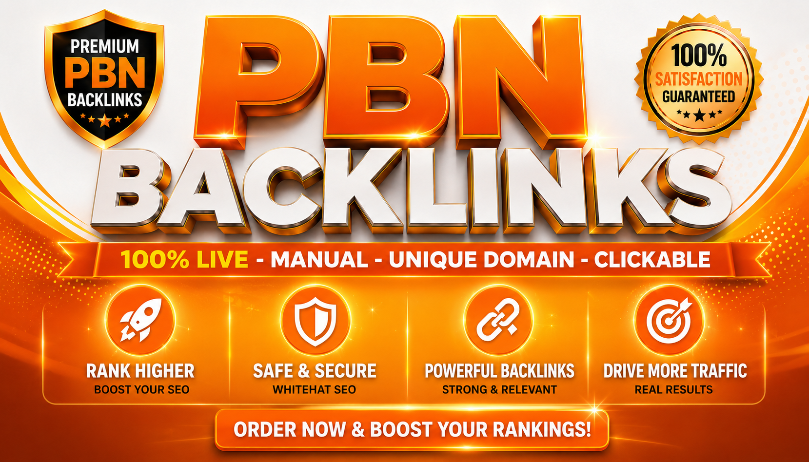 Get 20 PBN Backlinks from DA 50+ Unique Domains 