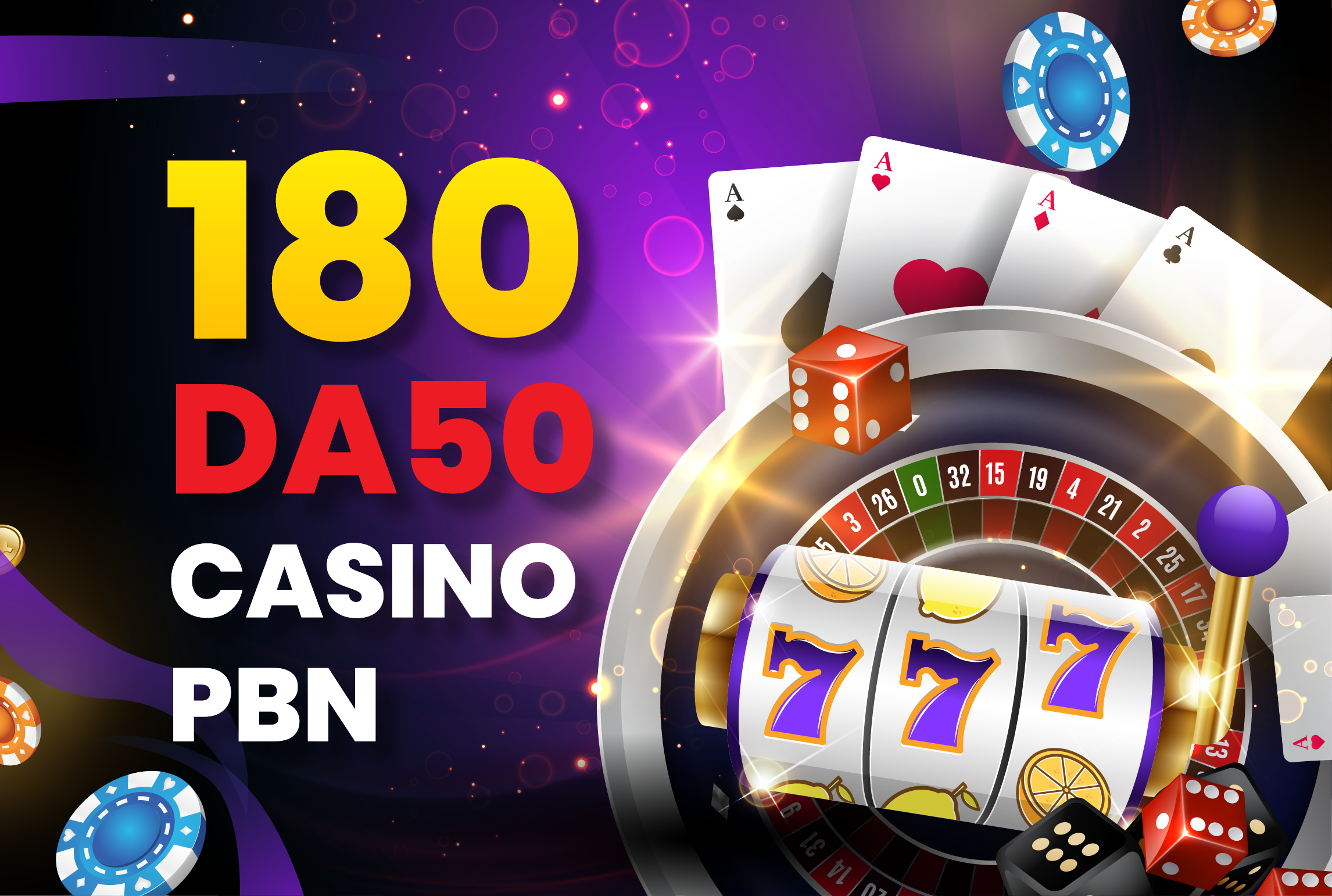 GET 180 DA/DR50 to 80 PBNs Backlinks For casino UFA Sport betting websites