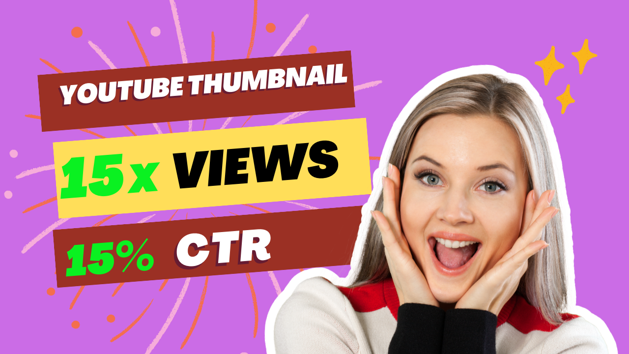 I will make an amazing thumbnail design in 3 hours