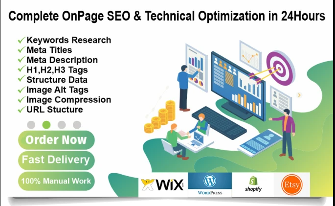 I will do complete on page SEO and technical optimization for your website