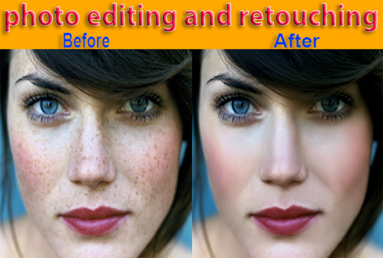 I will can do any photo editing and photo re-touch