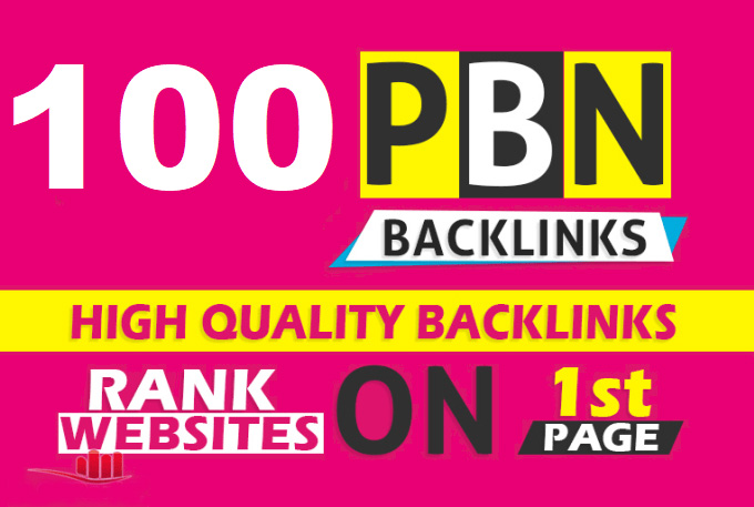 Build,100 HomePage Dofollow PBN, All DR50+ To Improve Your Website In 2 Weeks