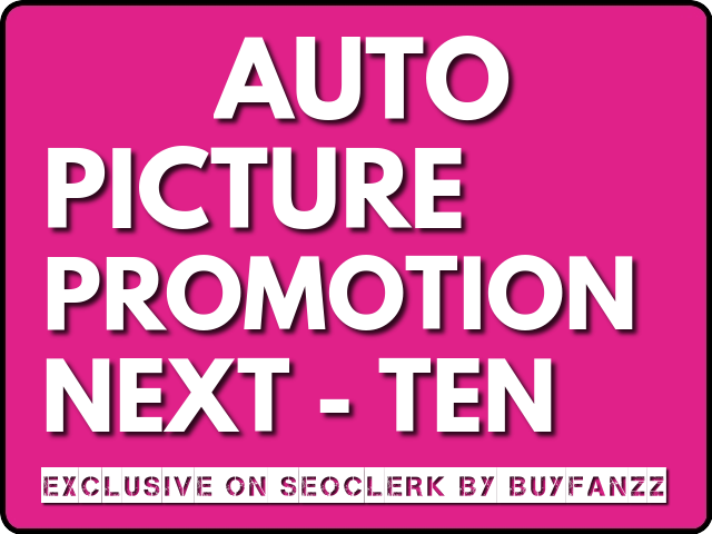 GET Auto Pic Promotion on upcoming uploads