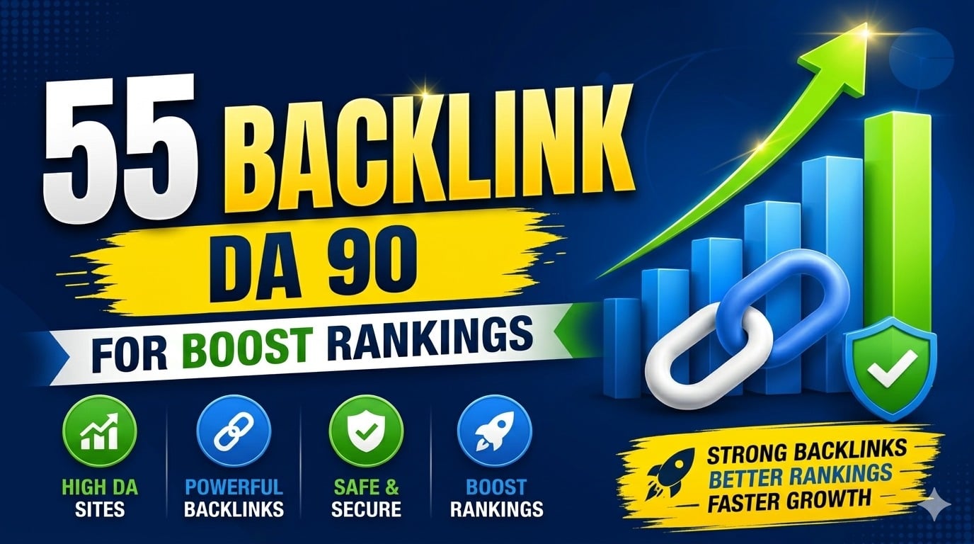 Do 55 SEO Backlink Building from DA 90+ Website increase your ranking and sales
