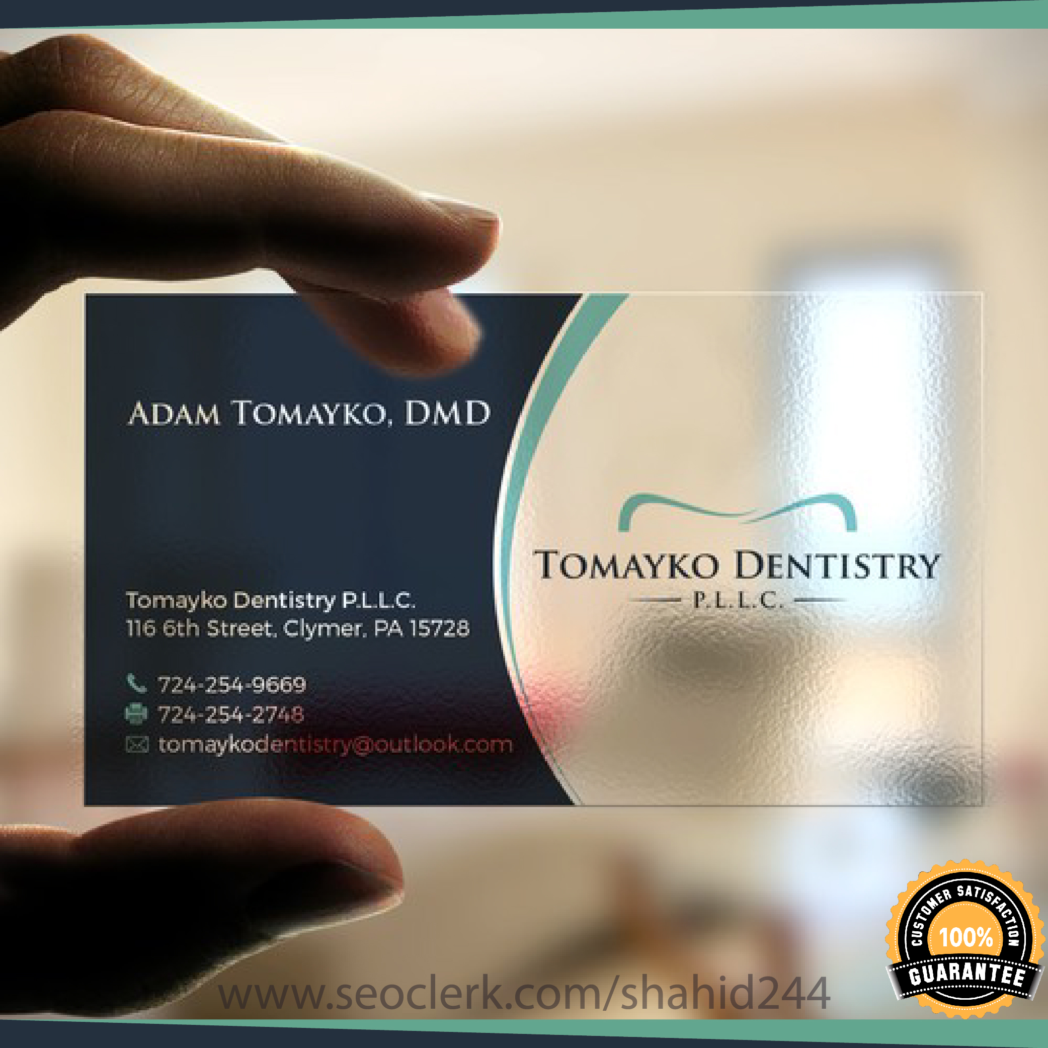 I will create 2 different business card design with print ready