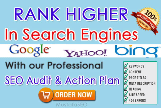 create detailed SEO audit report and action plan for your website&rlm;