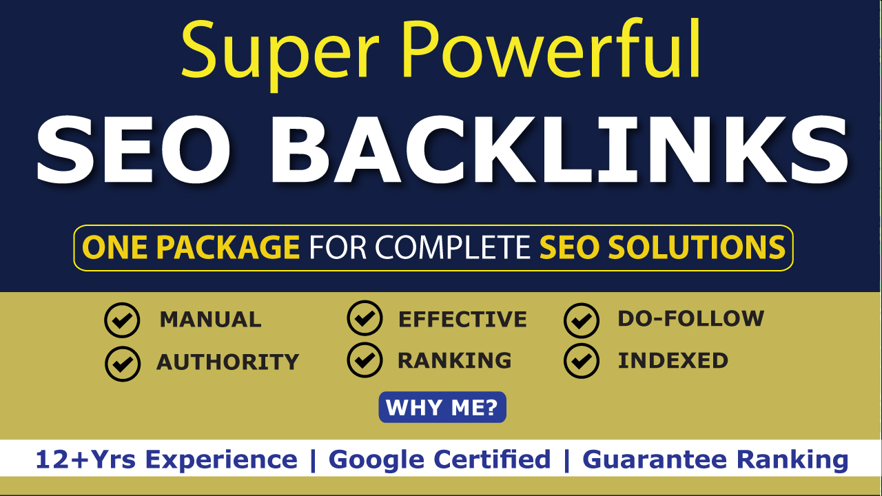Super Powerful SEO Backlinks to Skyrocket Your Google...