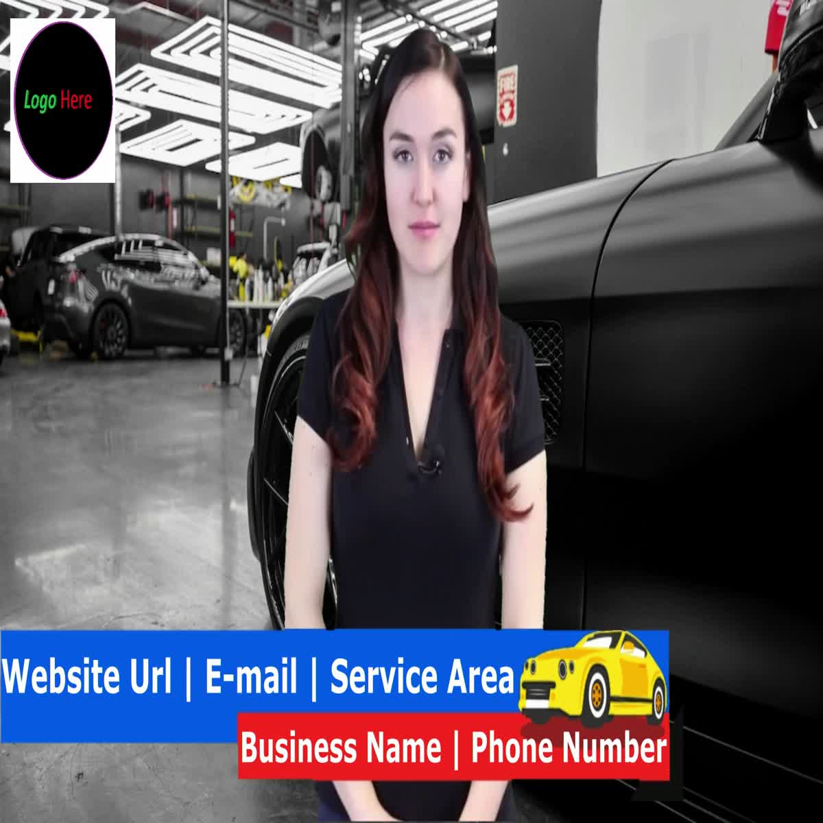 Provide Spokesperson Promo Video for Auto Repair Service
