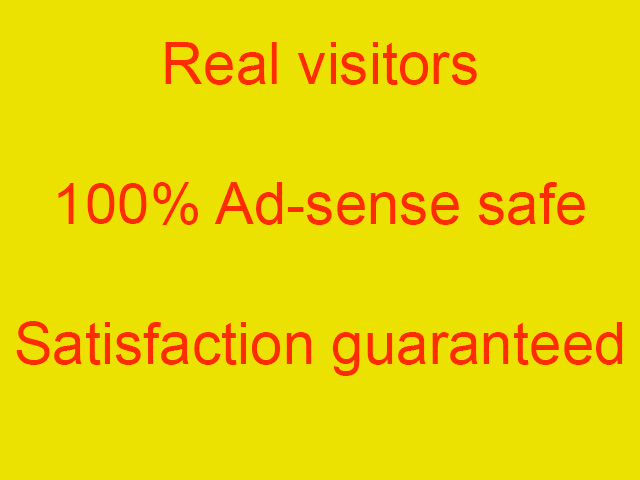 300,000 Real Traffic, Website Visitors, From Search Engines