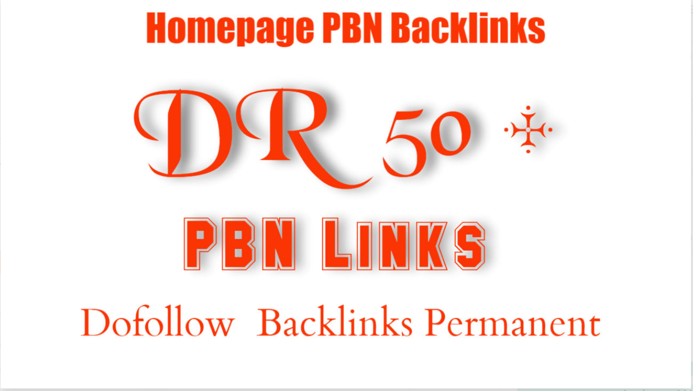 Rank #1 With DR50 PBN Backlink 