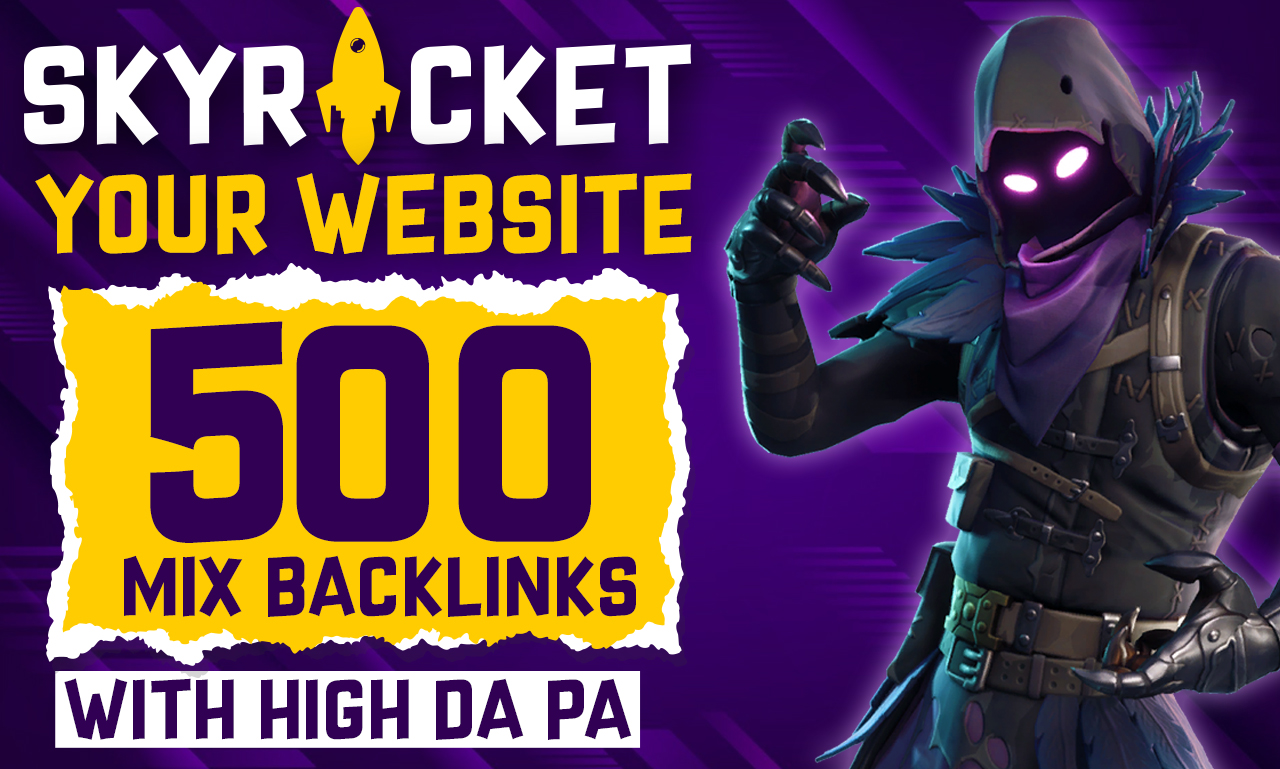 Skyrocket Your Website 500 Mix Backlinks With High DA PA