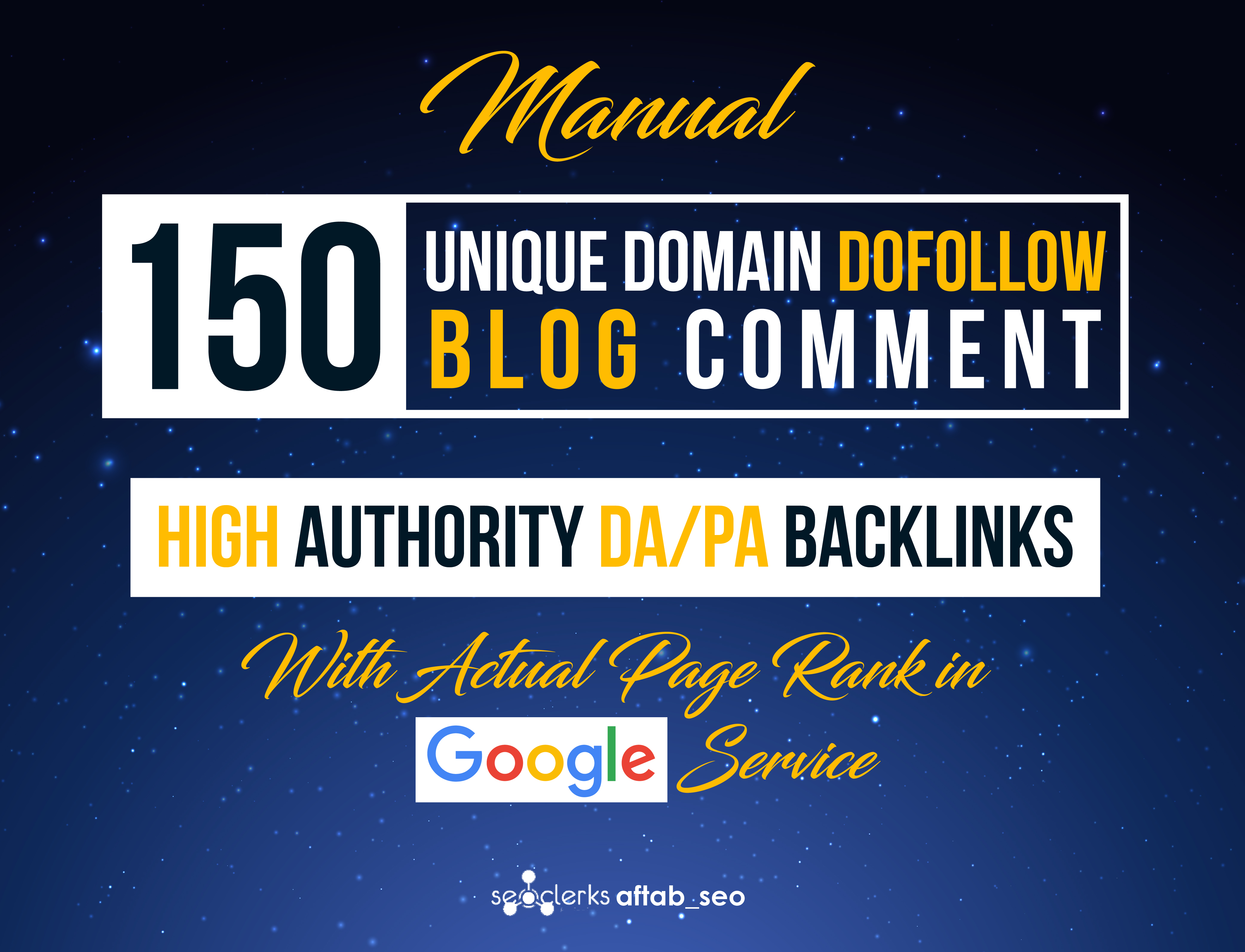 I Will Give 150 Unique Domain High DA PA Manually SEO Do-Follow Blog-Comments Backlinks With Low Obl