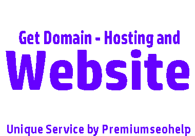 I will share my domain and hosting to create your website
