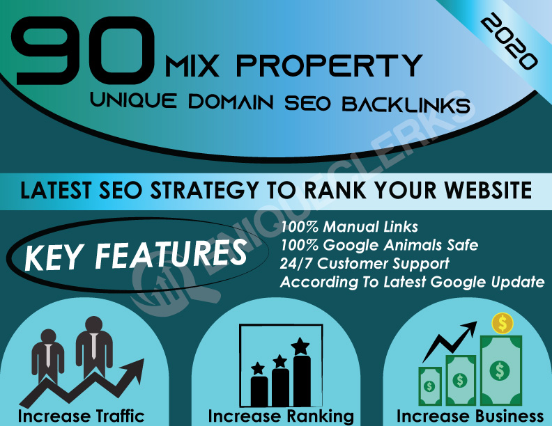 Boost Website Ranking With High Quality DA 90 Mix Property Unique Domain Backlinks