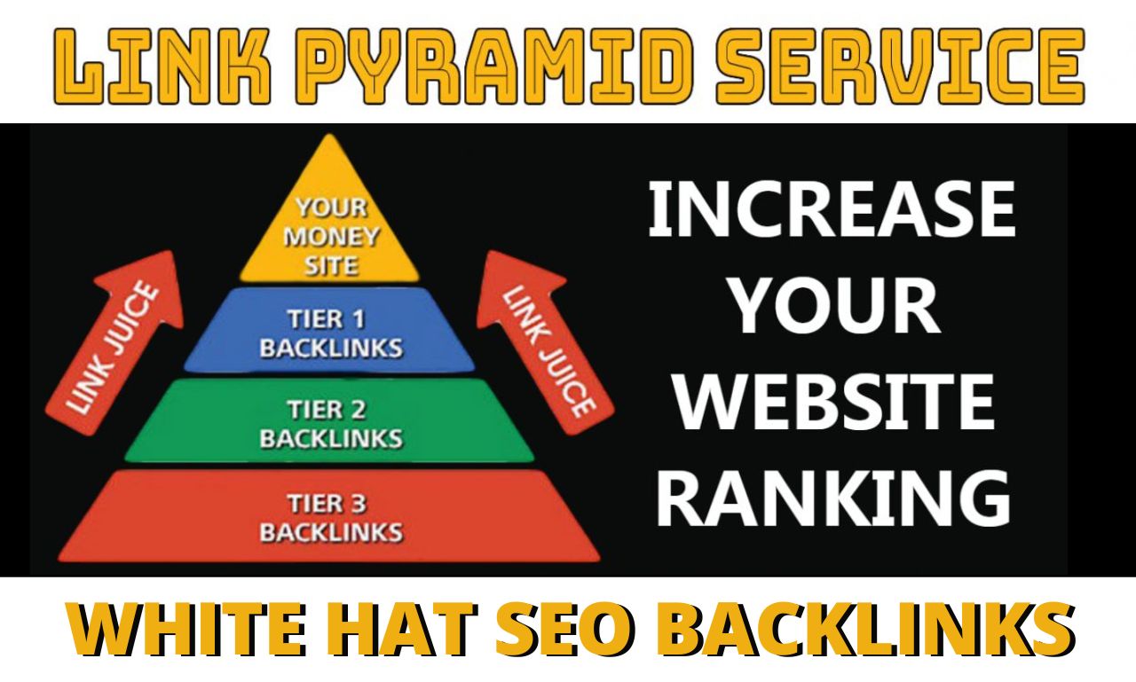 5K Diversified SEO Backlinks - Rank your website With High Authority Link Pyramids Service