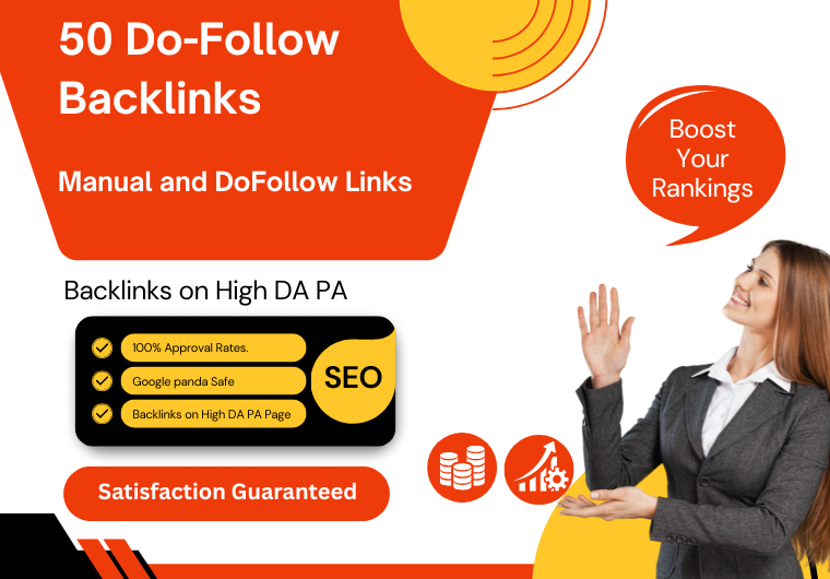 I will create 50 Dofollow Backlinks on High Quality Unique Domains