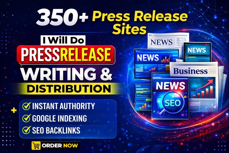 350+ Press Release Sites with Powerful SEO Backlinks