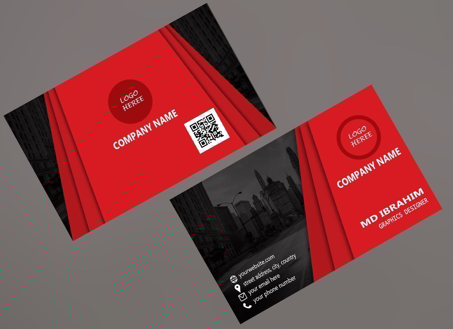 For a awesome business card design, contact with me