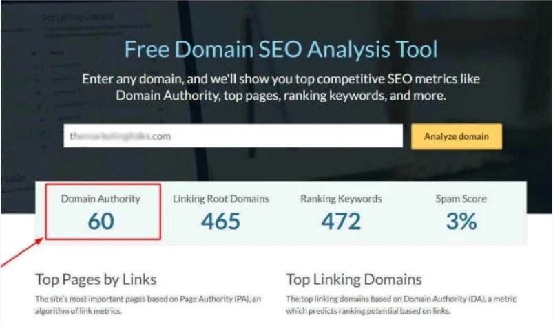 Virall increase domain authority moz da with high quality backlinks within 30 days