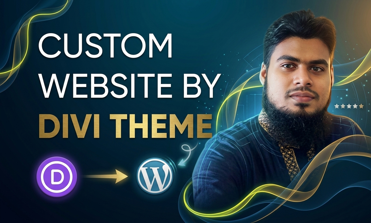 I will build professional wordpress website using div...