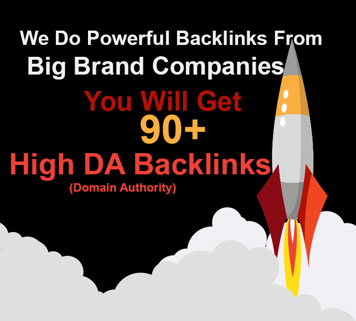 I will provide 100 powerful backlinks from big brand companies