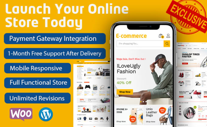 Dropshipping Wordpress E-commerce Website